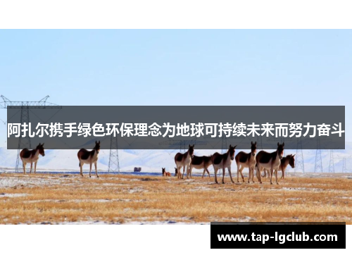 阿扎尔携手绿色环保理念为地球可持续未来而努力奋斗 阿扎尔携手绿色环保理念为地球可持续未来而努力奋斗